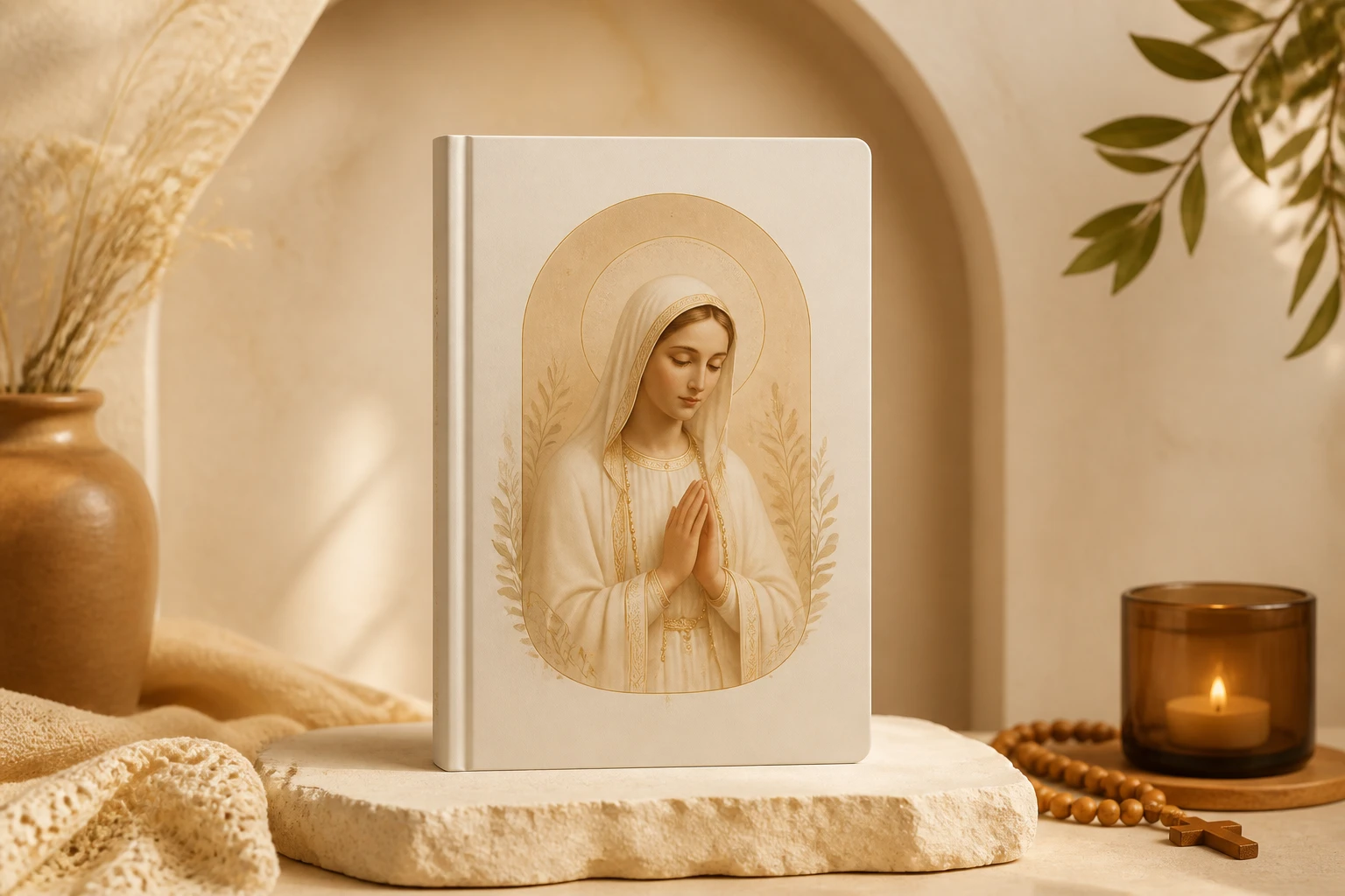 capa oficial do Devocional Nossa Senhora da Paz